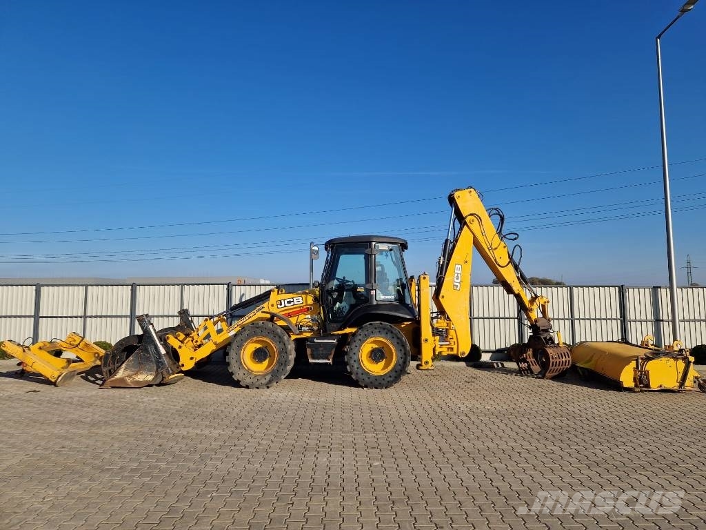 JCB 5CX Wastemaster 4CX * 2015r. * 110KM * A/C * Retrocargadoras