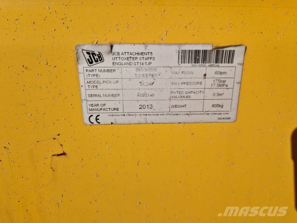JCB 5CX Wastemaster 4CX * 2015r. * 110KM * A/C * Retrocargadoras
