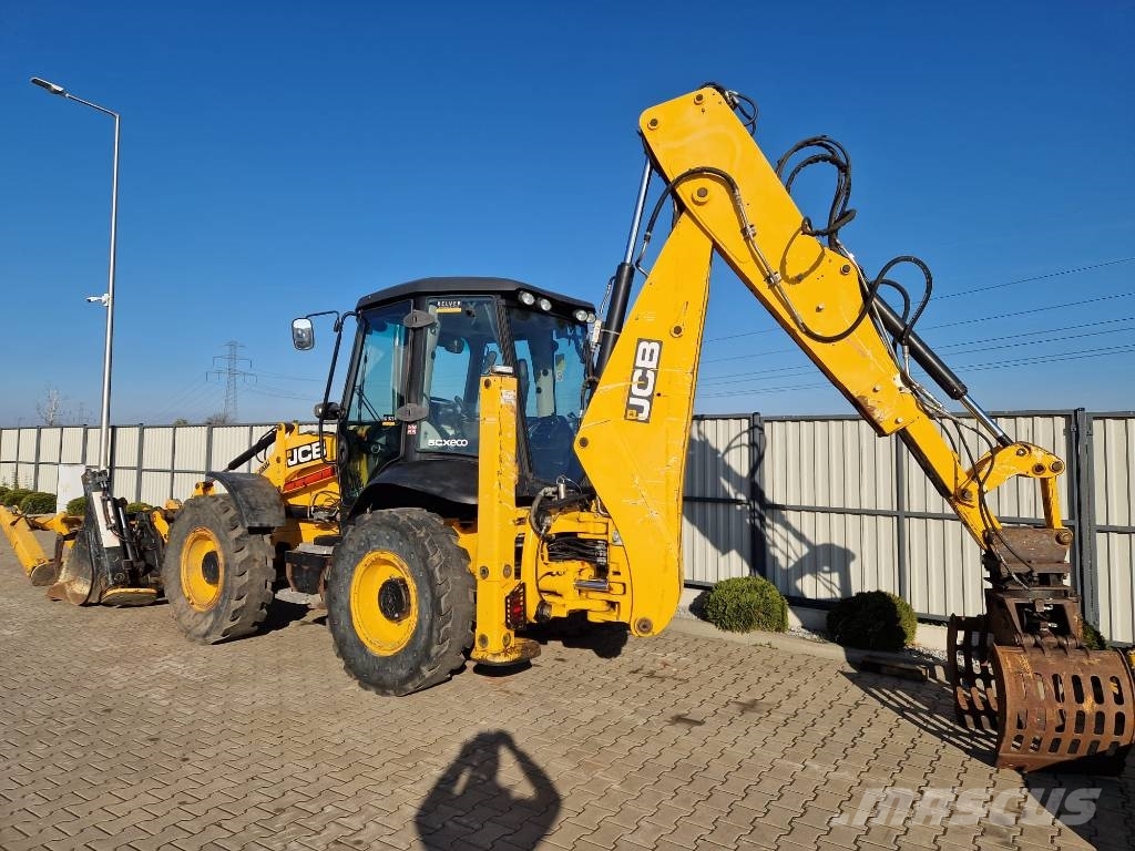 JCB 5CX Wastemaster 4CX * 2015r. * 110KM * A/C * Retrocargadoras