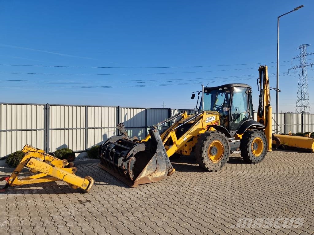 JCB 5CX Wastemaster 4CX * 2015r. * 110KM * A/C * Retrocargadoras