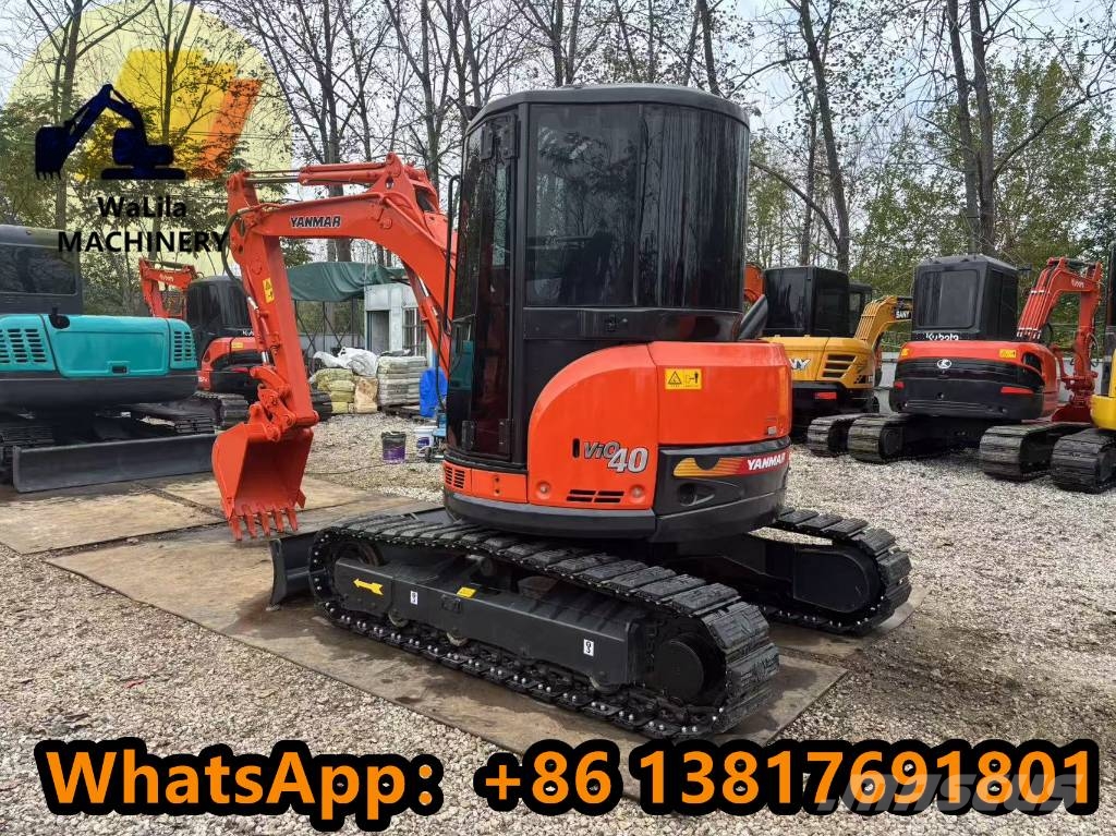 Yanmar Vio 40 Mini kotrók < 7t