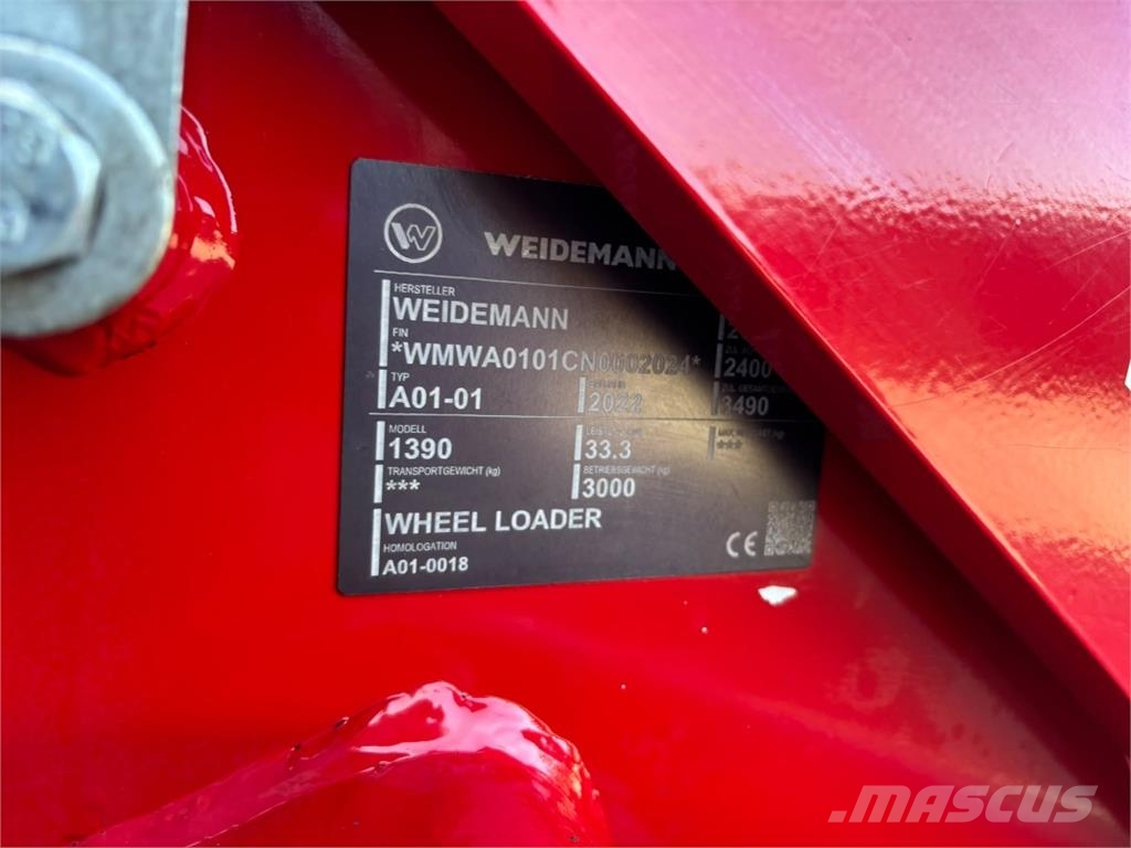 Weidemann 1390 Farm machinery