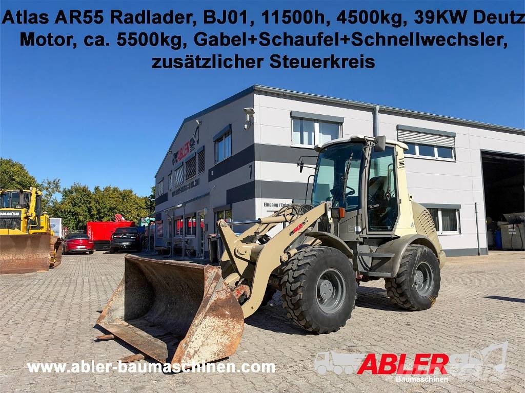 Atlas AR55 39 kW Schnellwechsler Radlader