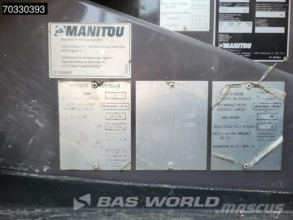 Manitou MRT2150 Remote Control Телескопични товарачи