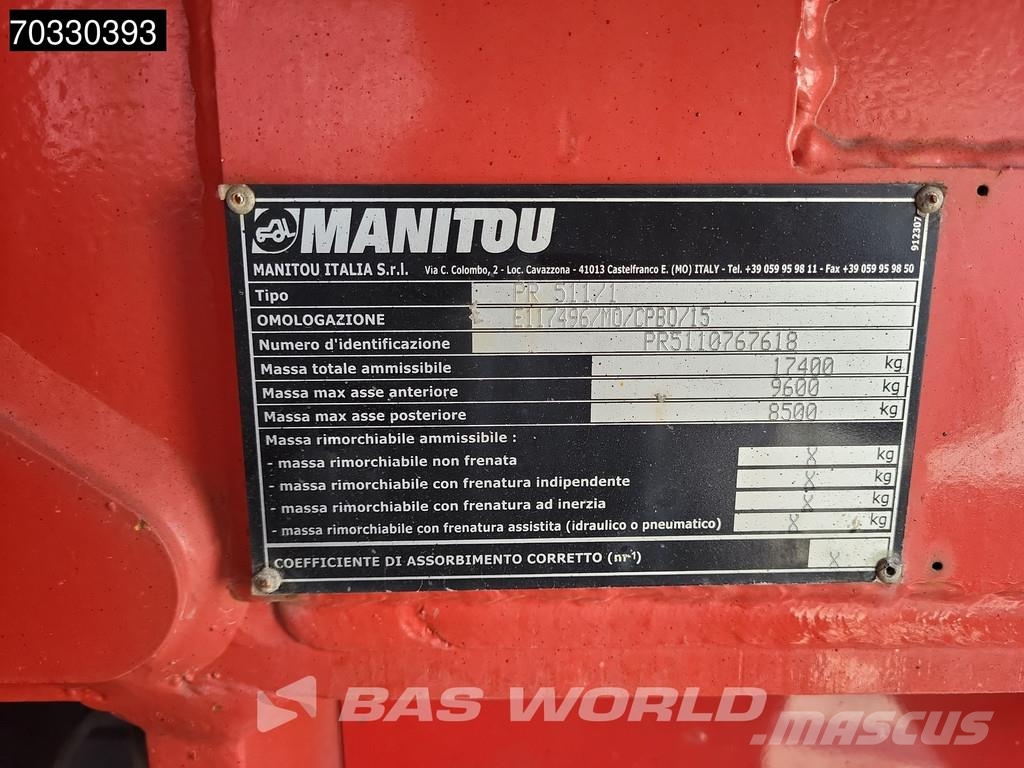 Manitou MRT2150 Remote Control Телескопични товарачи