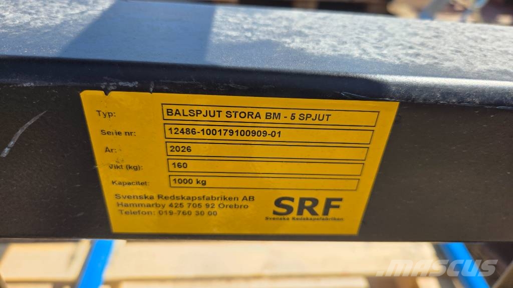 SRF Balspjut Accessori per pale frontali