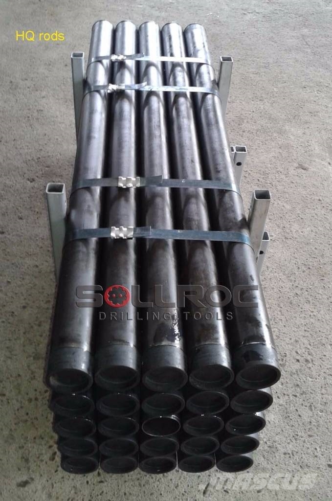 Sollroc BQ NQ HQ PQ AW BW Drill Rod, Drill Pipe Комплектуючі і запасні частини для бурових установок