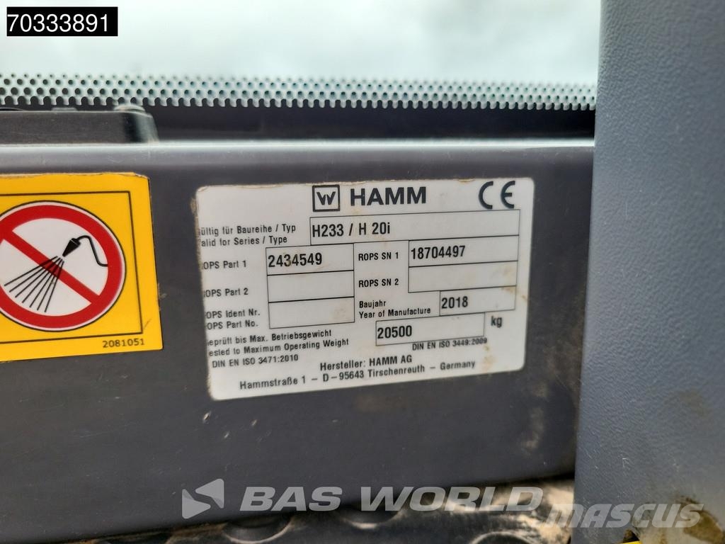 Hamm H20 i Rulli monotamburo