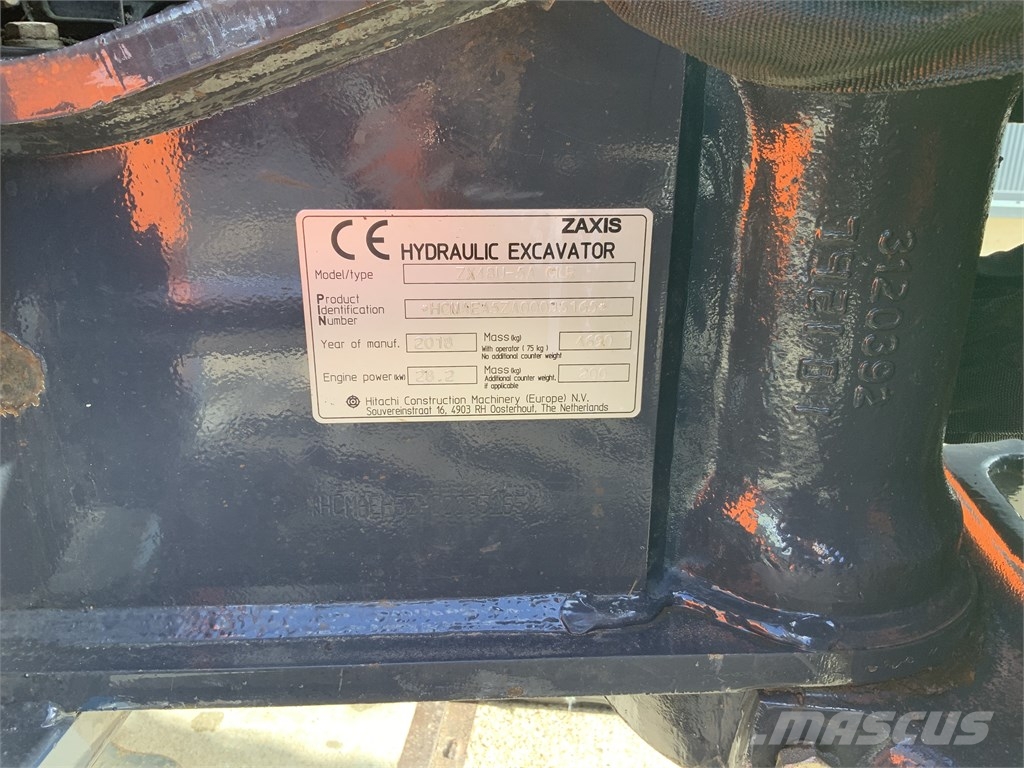 Hitachi ZX 48 U-5A Mini excavators < 7t