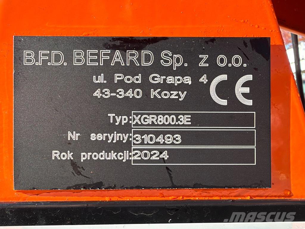 Befard XGR 800.3 E Vacuumheffer Minikraanad
