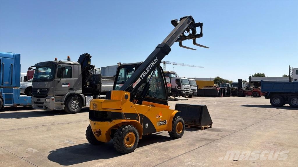 JCB TLT 35D ( 853.6 HOURS !!! / TELETRUK / 4X4 / TOP C 伸缩臂叉装车|叉装车