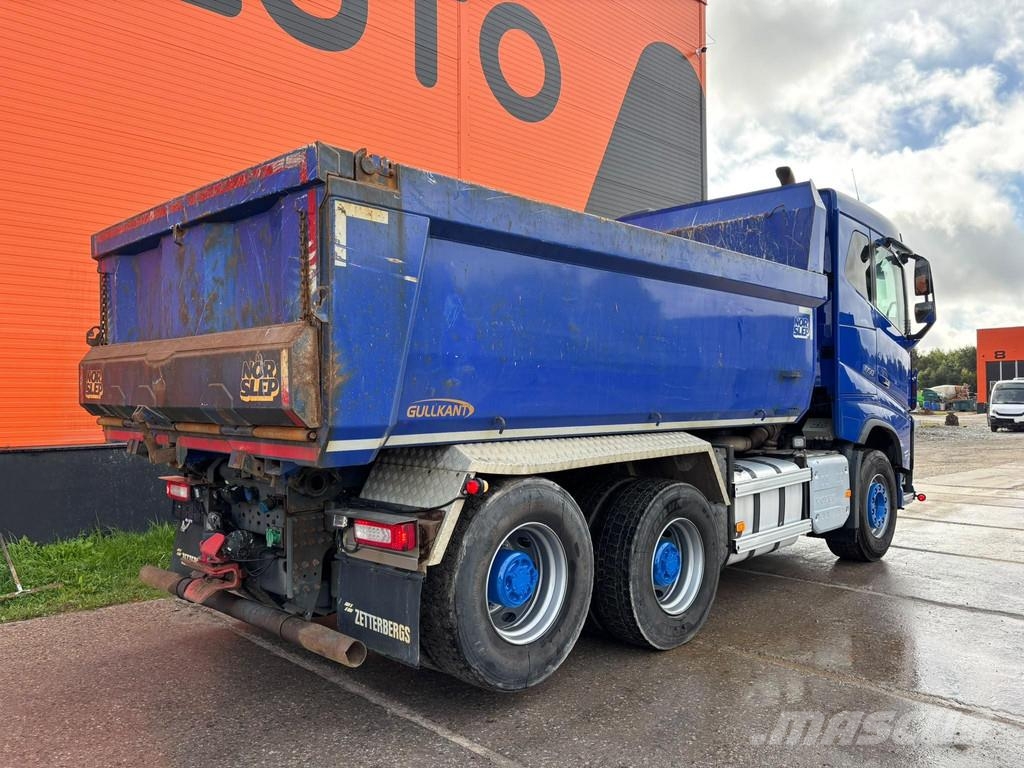 Volvo FH 16 650 6x4 RETARDER / TANDEM AXLE LIFT / BOX L= ダンプ