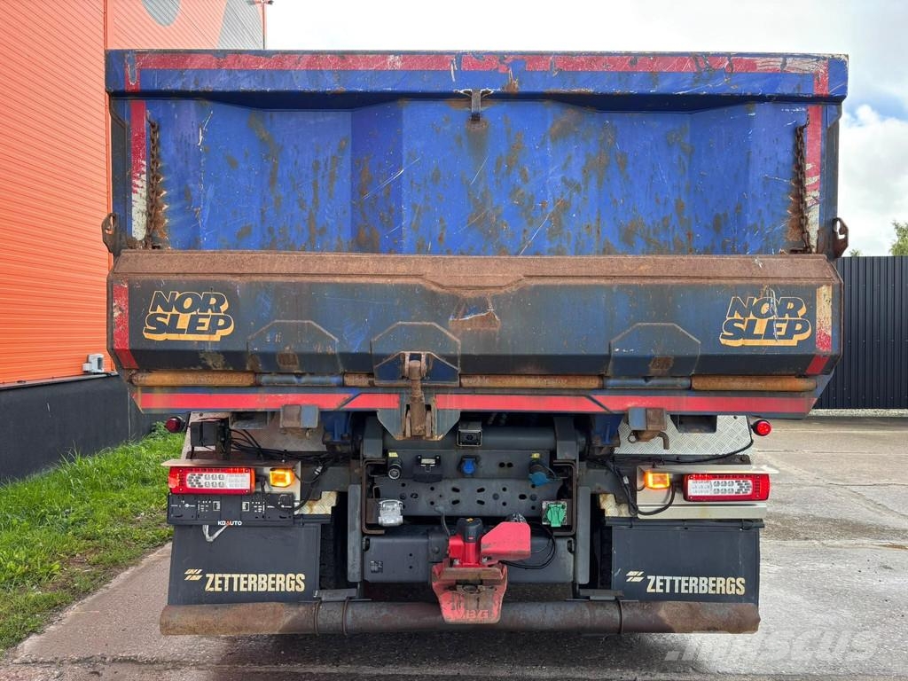 Volvo FH 16 650 6x4 RETARDER / TANDEM AXLE LIFT / BOX L= ダンプ