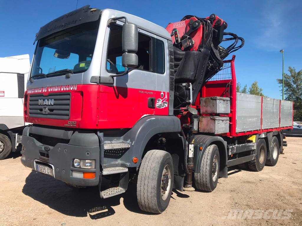 MAN TGA 41.430 Autojeřáby, hydraulické ruky