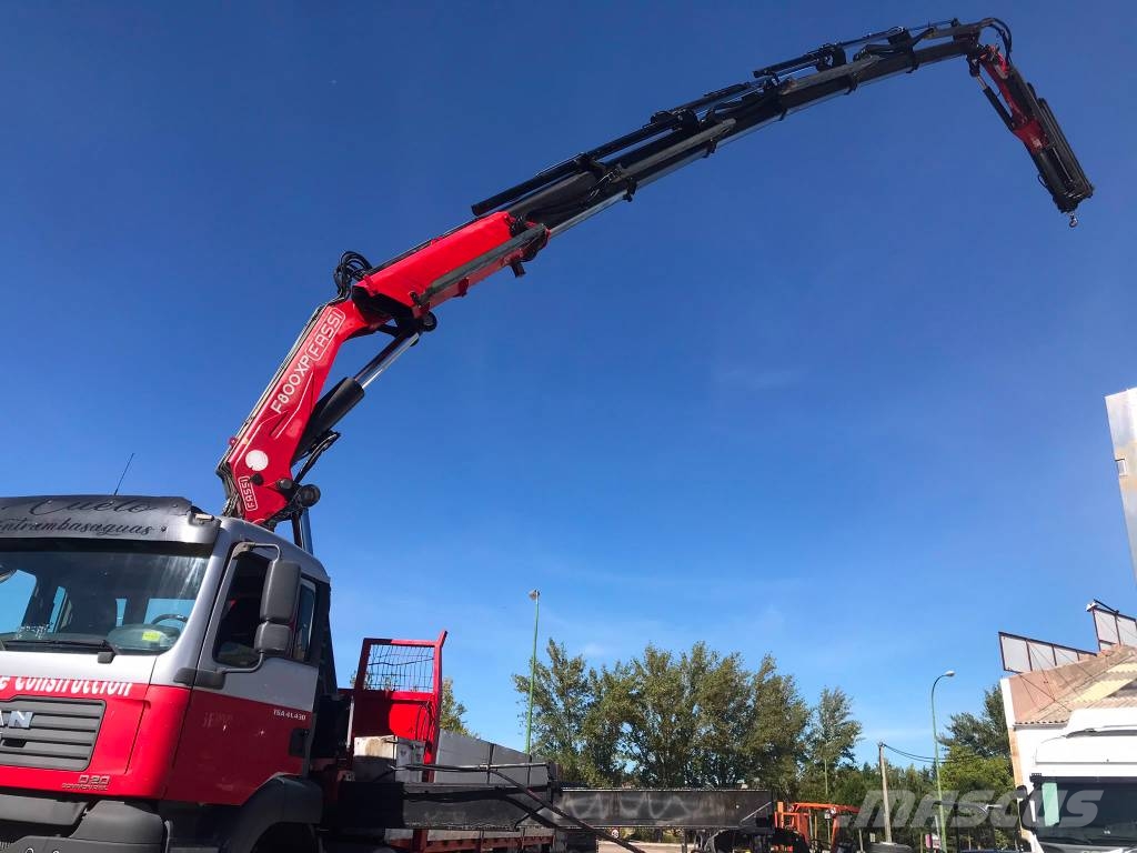 MAN TGA 41.430 Autojeřáby, hydraulické ruky