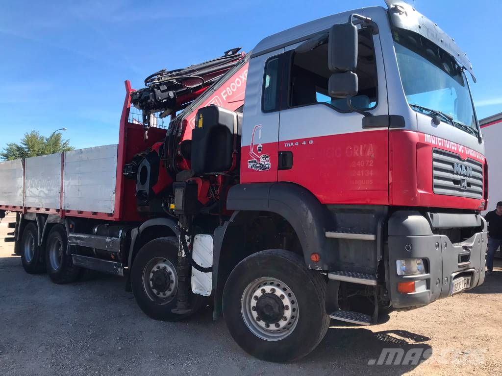MAN TGA 41.430 Autojeřáby, hydraulické ruky