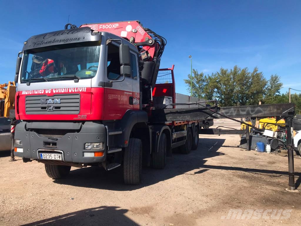 MAN TGA 41.430 Autojeřáby, hydraulické ruky
