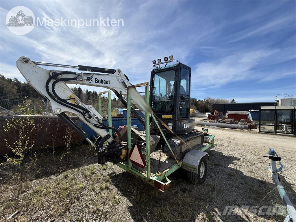 Bobcat E26 EM Mini kotrók < 7t