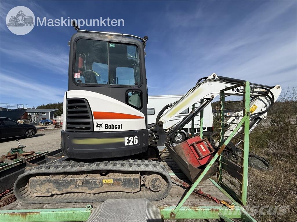 Bobcat E26 EM Mini kotrók < 7t