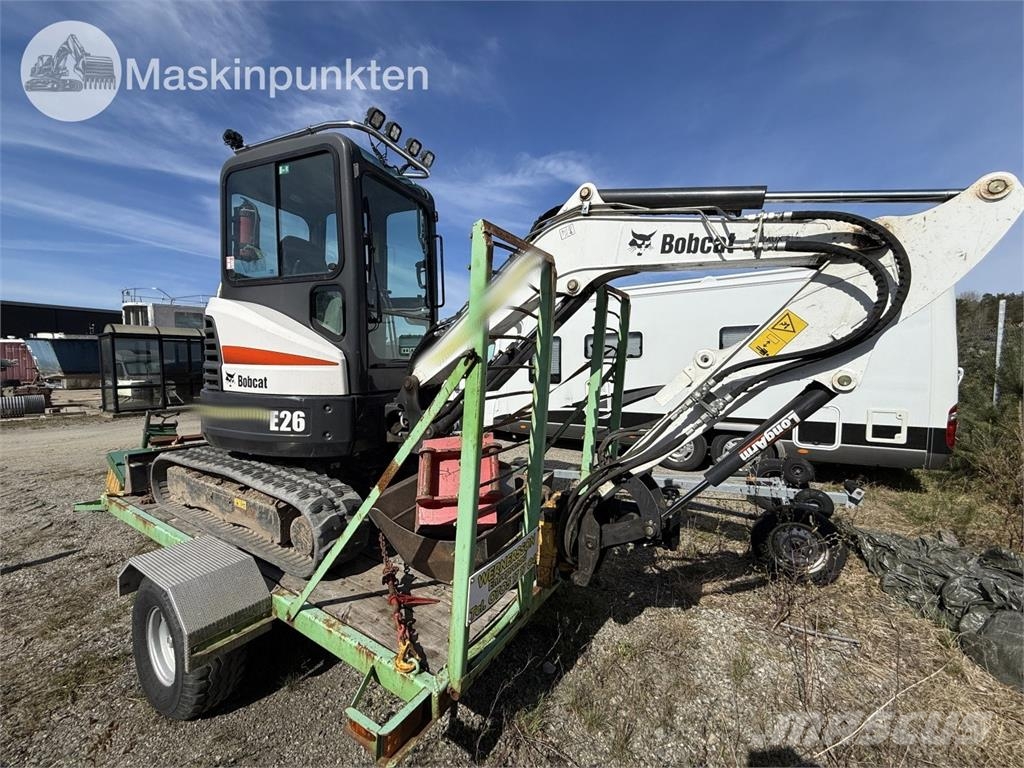 Bobcat E26 EM Mini kotrók < 7t