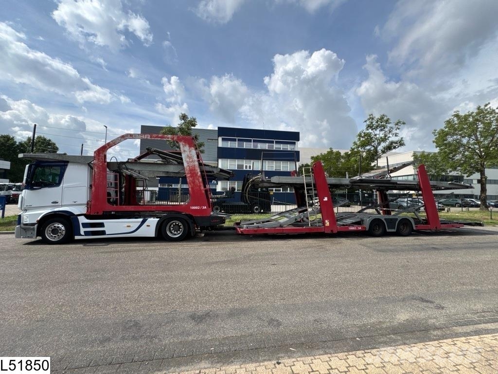 Lohr Eurolohr Mercedes Actros 1845, Combi, Eurolohr 車両運搬用トレーラー