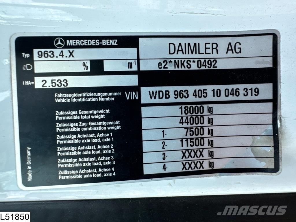 Lohr Eurolohr Mercedes Actros 1845, Combi, Eurolohr 車両運搬用トレーラー