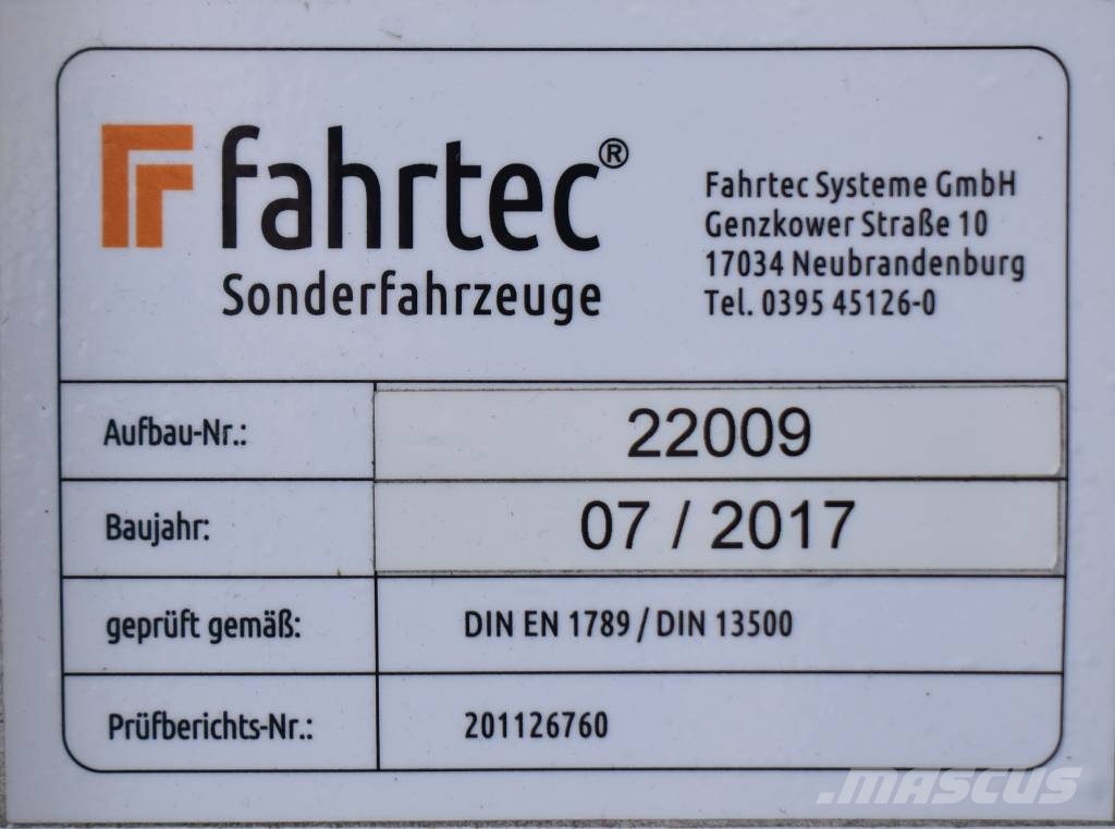Mercedes-Benz Sprinter Fahrtec Rettungswagen Ambulanslar