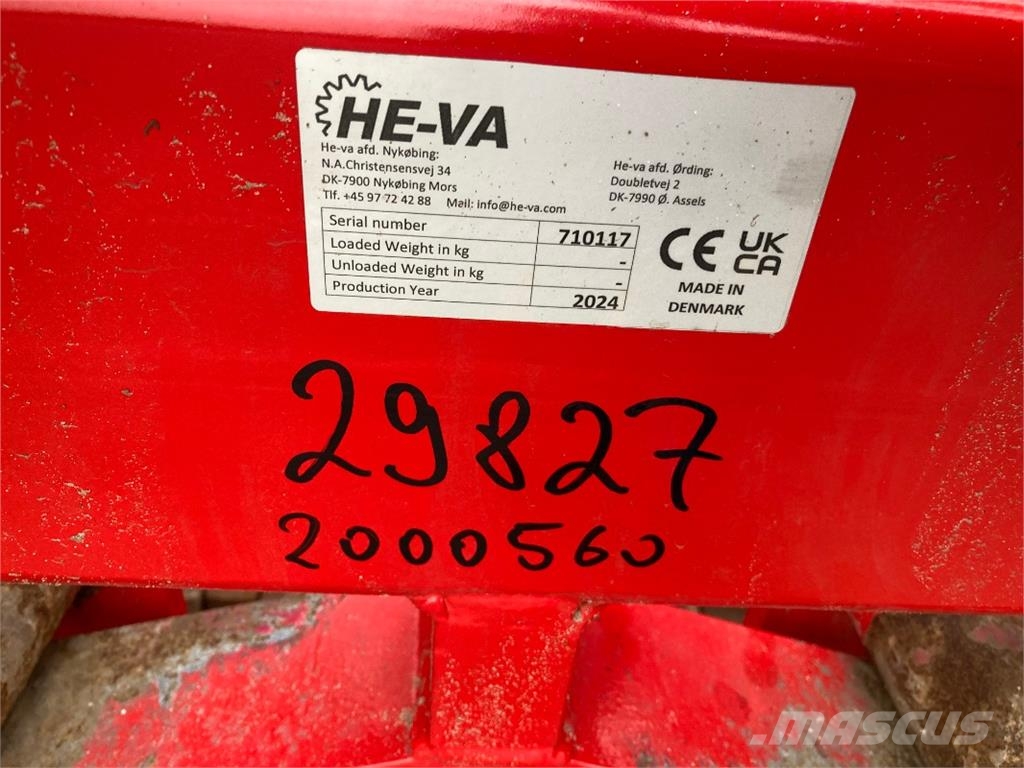 He-Va Front Roller 600 معدات العناية بالأرض - غير ذلك