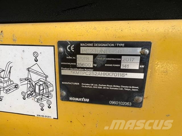 Komatsu PC 240 NLC-11 Εκσκαφείς με ερπύστριες