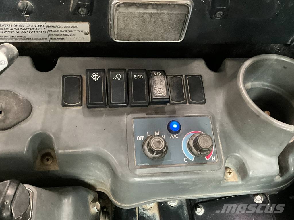 Yanmar Vio 57-6 A Minigraafmachines < 7t