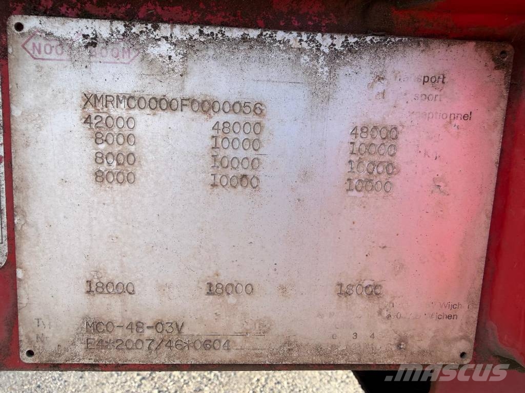 Nooteboom MCO-48-03V Poluprikolice labudice