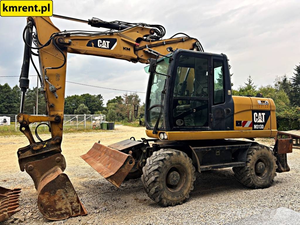 CAT M 313 D KOPARKA KOŁOWA 2014R | CAT M313D, JCB JS14 Bageri na kotačima