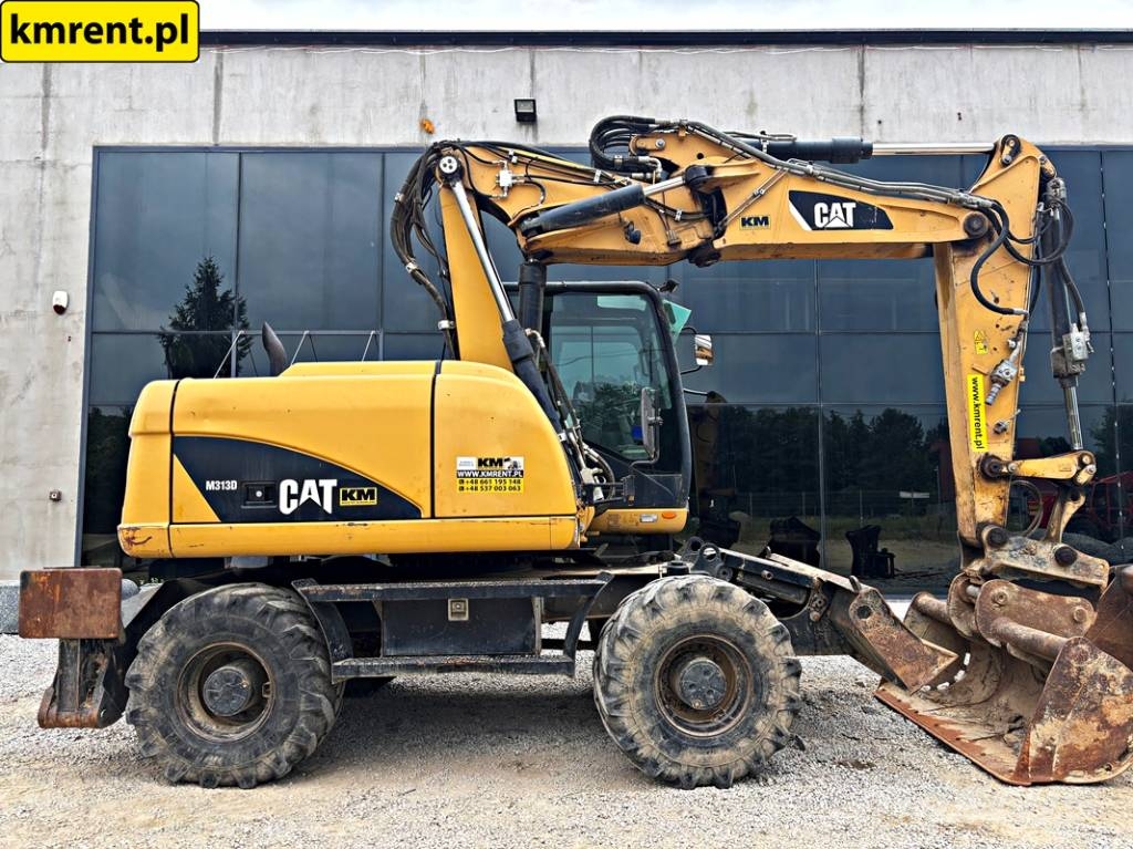 CAT M 313 D KOPARKA KOŁOWA 2014R | CAT M313D, JCB JS14 Bageri na kotačima