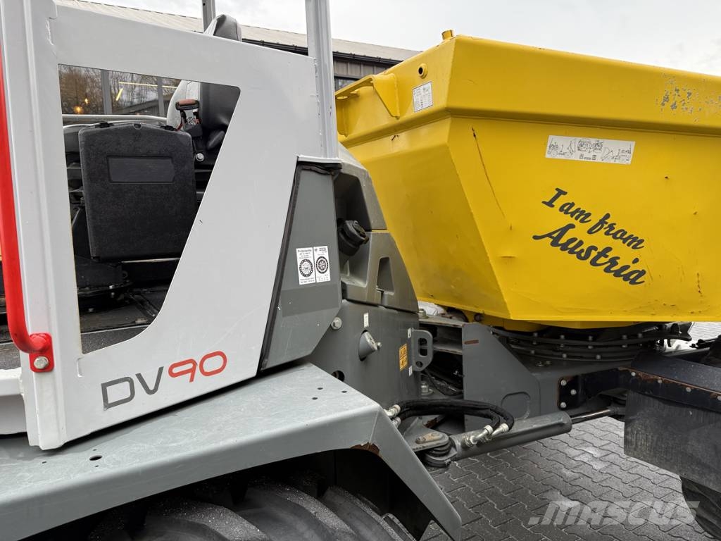 Wacker Neuson DV 90 Dumper 연결식 홀러