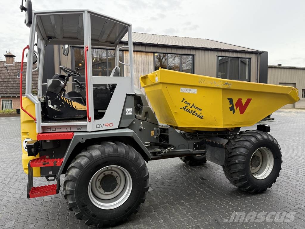 Wacker Neuson DV 90 Dumper 연결식 홀러