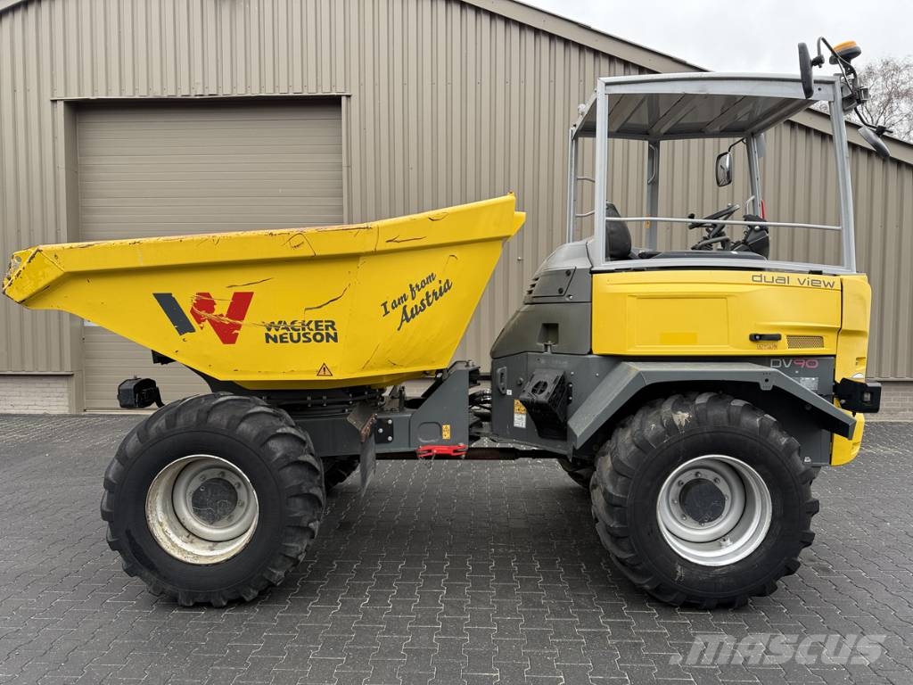 Wacker Neuson DV 90 Dumper 연결식 홀러