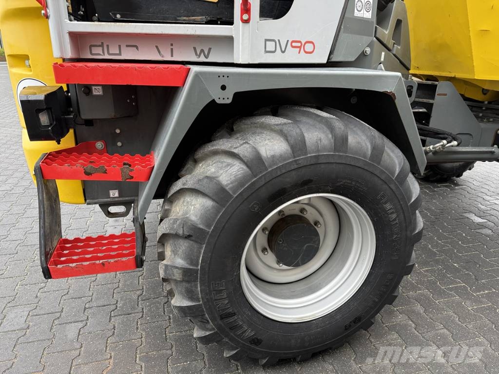 Wacker Neuson DV 90 Dumper 연결식 홀러