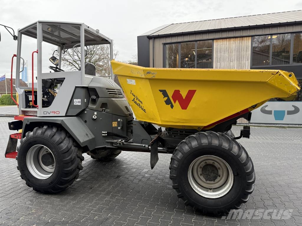Wacker Neuson DV 90 Dumper 연결식 홀러