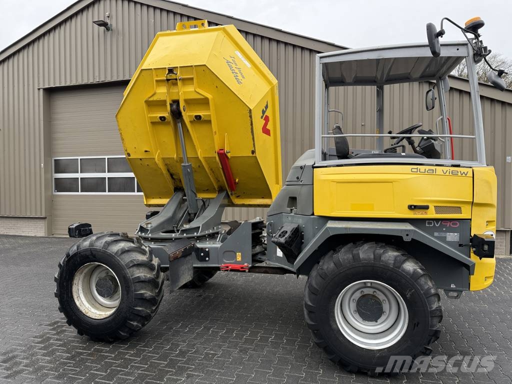 Wacker Neuson DV 90 Dumper 연결식 홀러