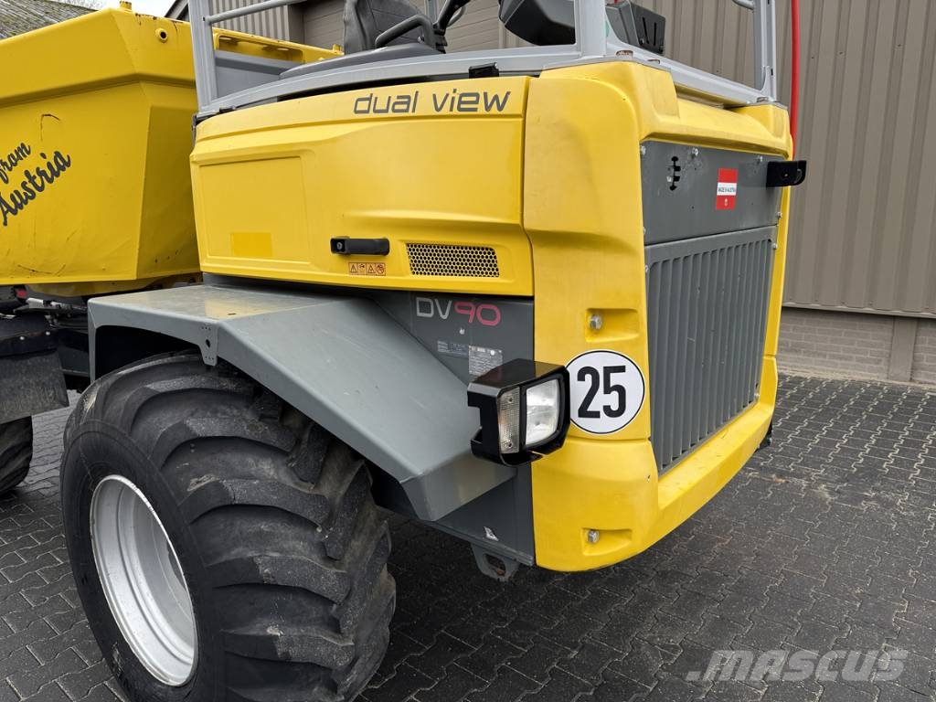 Wacker Neuson DV 90 Dumper 연결식 홀러