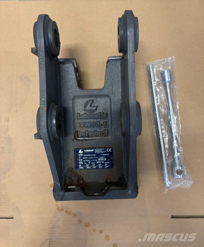 Lehnhoff MS 03 Schnellwechsler Uniőes rápidas