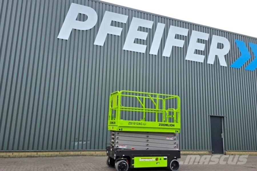 Zoomlion ZS1012AC-LI Unused, Valid Inspection, Electric, 11 Nůžková zvedací plošina