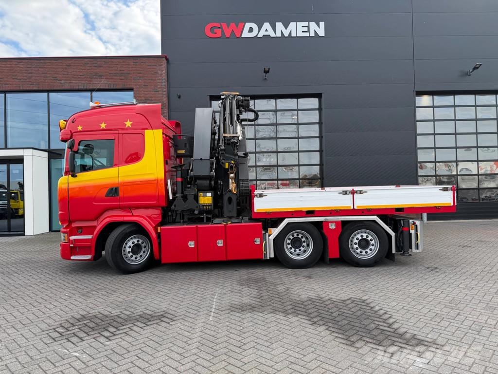 Scania R450 6x2 Palfinger PK 53002+Fly jib,winch Euro6 Sattelzugmaschinen