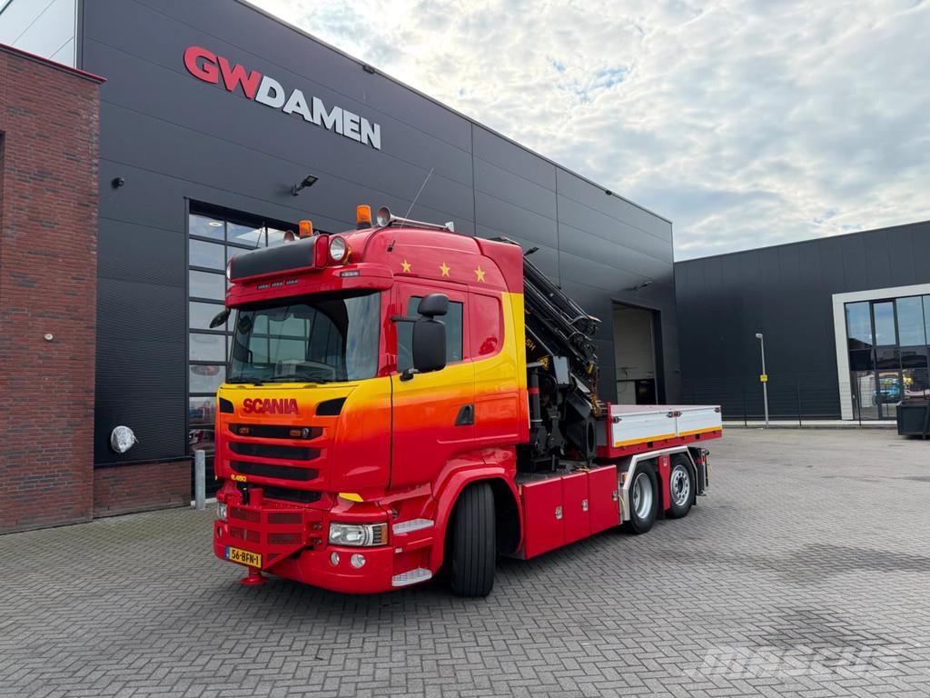 Scania R450 6x2 Palfinger PK 53002+Fly jib,winch Euro6 Sattelzugmaschinen