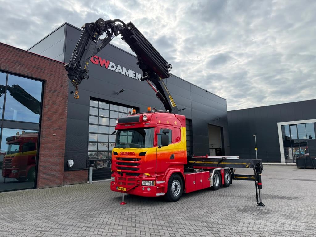Scania R450 6x2 Palfinger PK 53002+Fly jib,winch Euro6 Sattelzugmaschinen