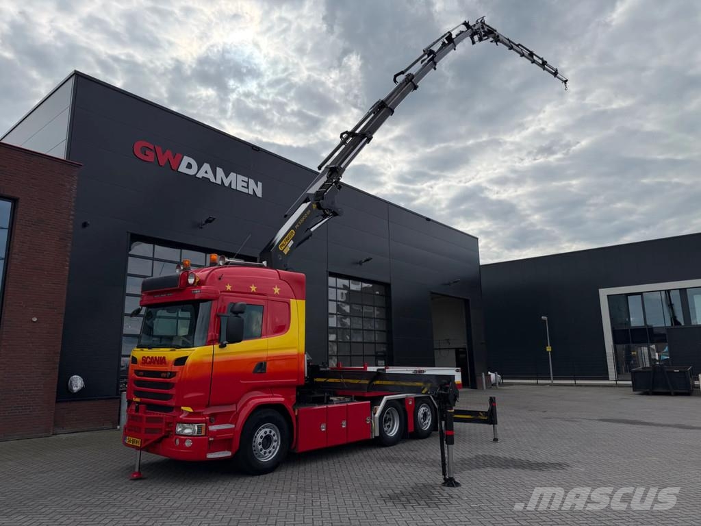 Scania R450 6x2 Palfinger PK 53002+Fly jib,winch Euro6 Sattelzugmaschinen