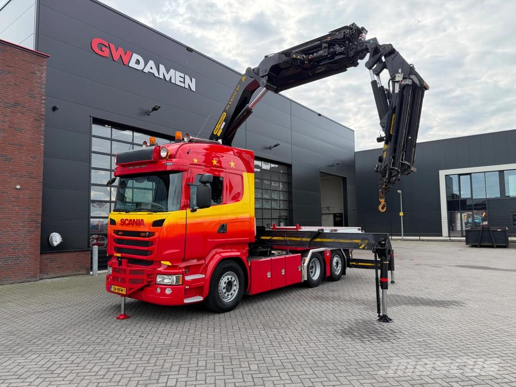 Scania R450 6x2 Palfinger PK 53002+Fly jib,winch Euro6 Sattelzugmaschinen