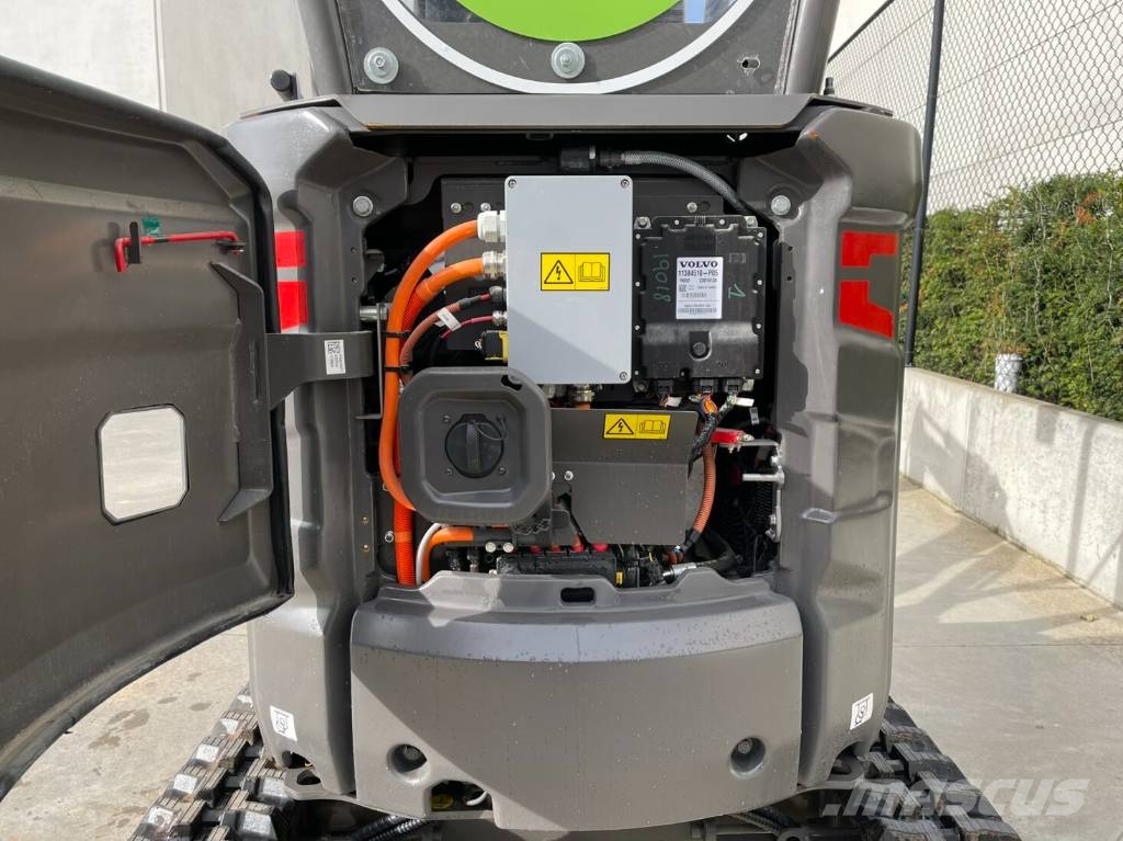 Volvo JECR18E Electric Mini ekskavatörler, 7 tona dek