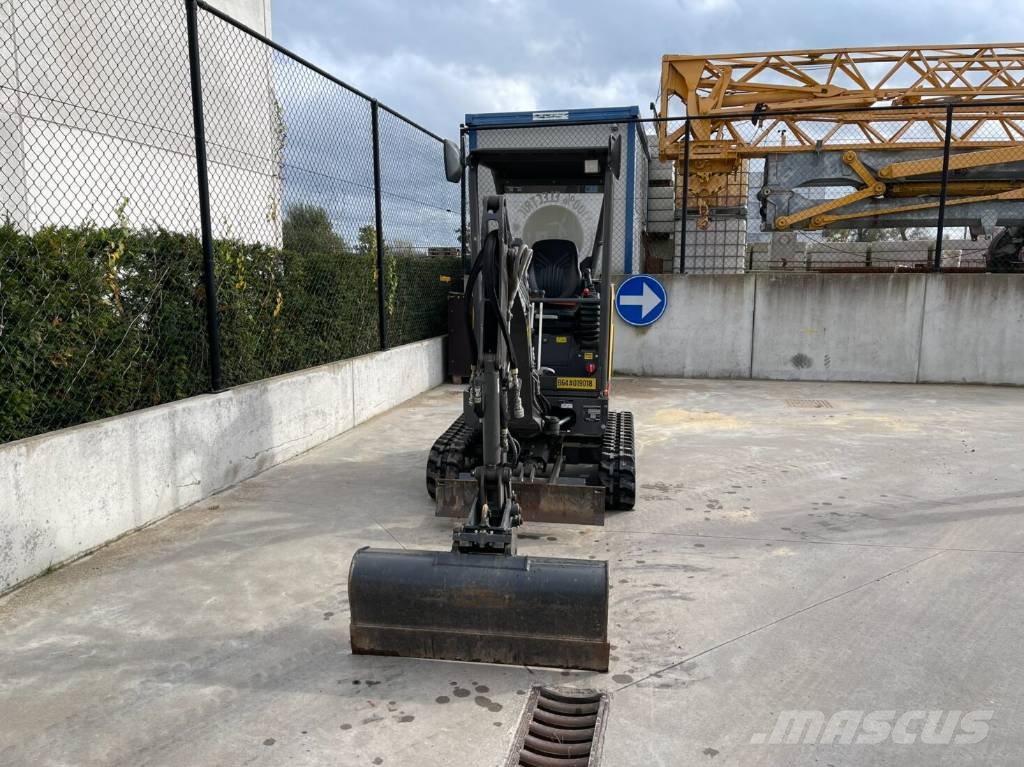 Volvo JECR18E Electric Mini ekskavatörler, 7 tona dek
