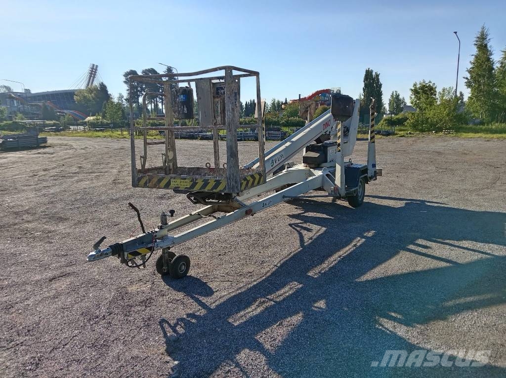 Dino 125 T المنصات الهوائية المثبتة على مقطورة